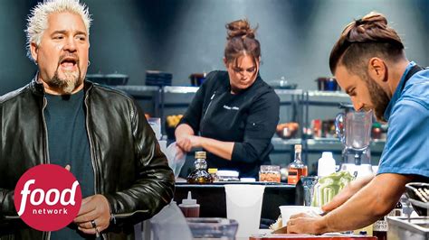 grandes chefs - torneio dos campeões temporada 3  Guy Fieri apresenta as tensas batalhas entre seis novos chefs que tentam